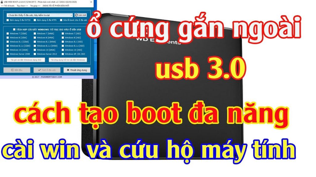 USB HDD boot