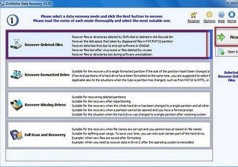 DiskGetor Data Recovery 3