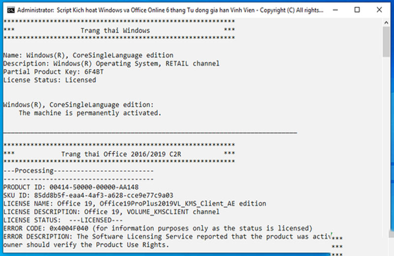 Bước 7 Cài đặt activate aio tools v3.1.3