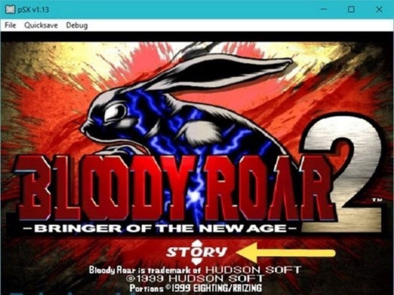 chế độ story bloody roar 2