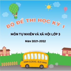 đề thi học kì 1 môn Tự nhiên và xã hội lớp 3