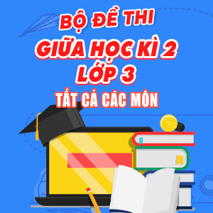 Bộ đề thi giữa học kì 2 lớp 3 - Tất cả các môn
