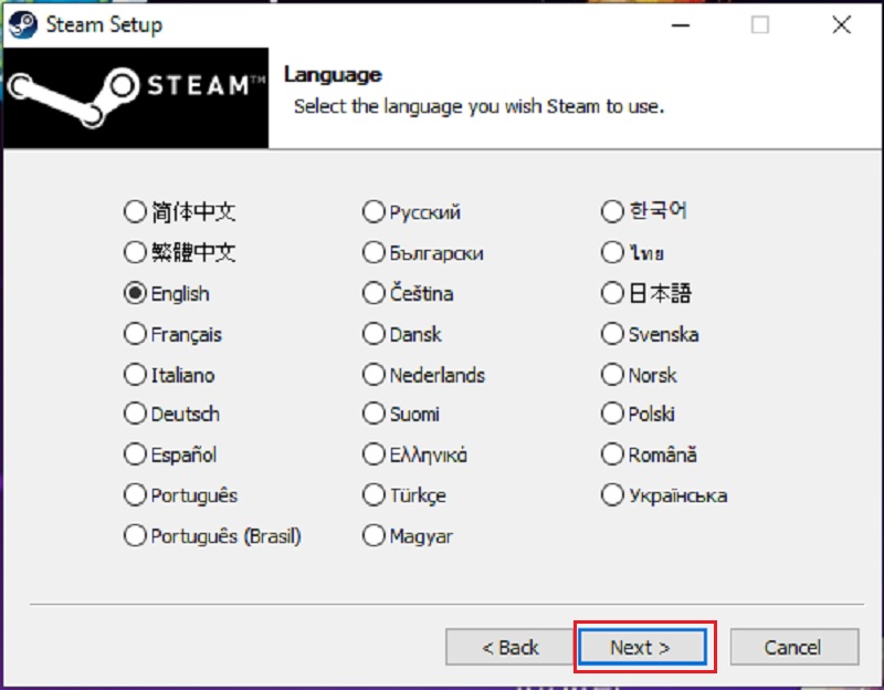 Hướng dẫn tải Steam trên máy tính