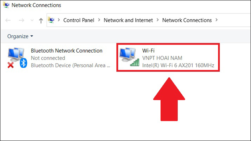 Cách 3: Xem mật khẩu Wifi trên qua hộp thoại RU