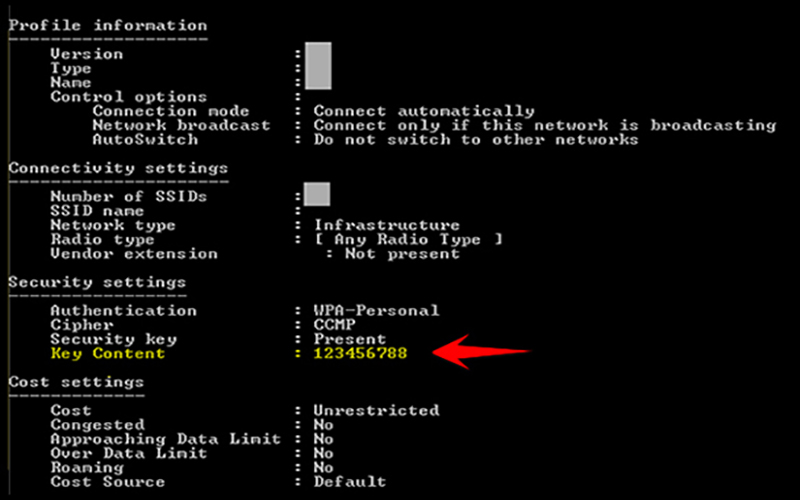 2 Bước đơn giản xem mật mật khẩu WiFi đã lưu trên máy tính Windows XP