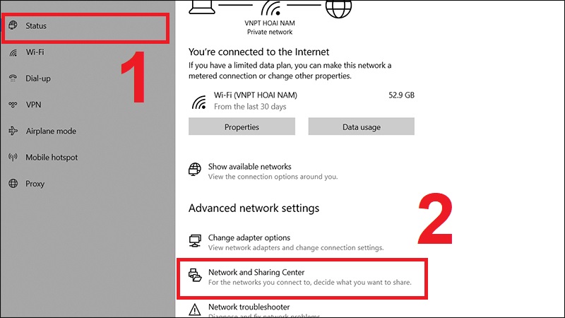 Cách 1: Xem mật khẩu Wifi đã lưu trong Settings