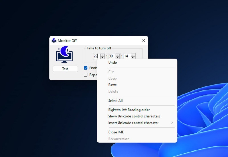 Giới thiệu về phần mềm Monitor Off