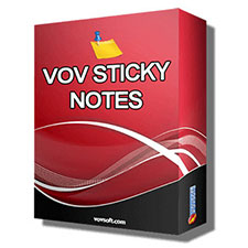 Download Vov Sticky Notes - Tạo ghi chú trên màn hình máy tính