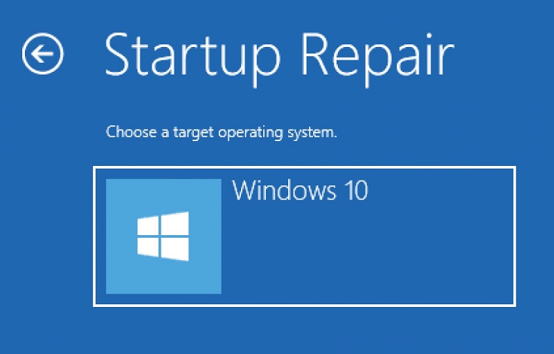 Sử dụng Startup Repair