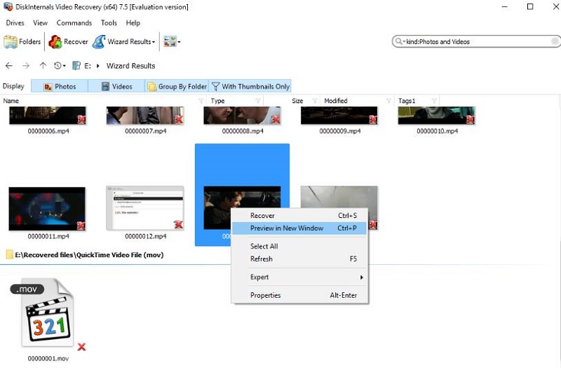 Tổng quan về phần mềm Diskinternals Video Recovery