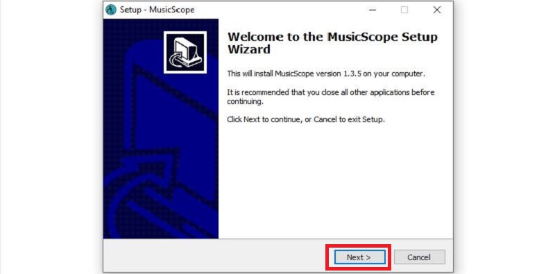 Hướng dẫn cài đặt MusicScope chi tiết