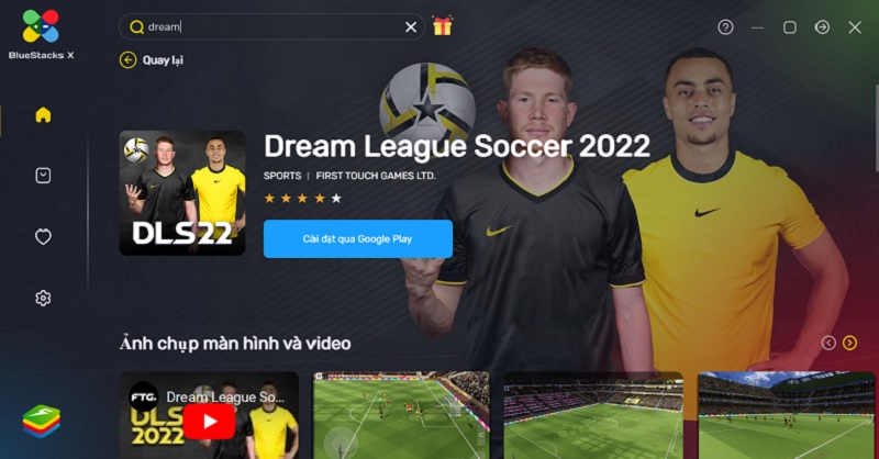 Hướng dẫn tải Dream League Soccer 2022